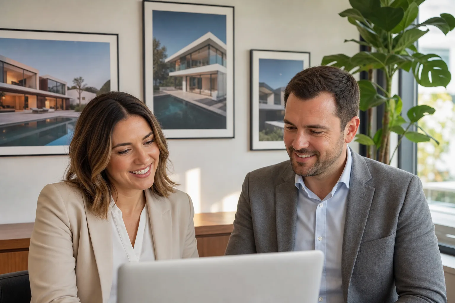 Vorschau der Immobilienmakler-Demo-Website mit KI-Assistent aus Kaiserslautern
